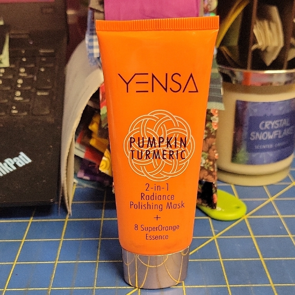 Yensa Pumpkin Turmeric 2 in 1 Radiance Polishing Mask 70ml New Sealed Tube
